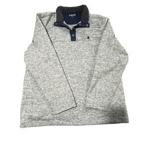 🏔️ IZOD Men's Sherpa Fleece Quarter-Snap Pullover Size Large